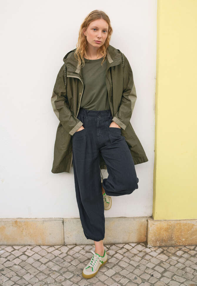 Boxy T-shirt, Forest green, completeTheLook