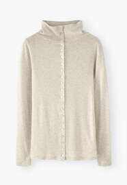 Button-through top, Pearl, webstill