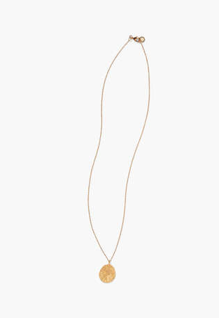 Small gold-pendant necklace, Gold, webstill