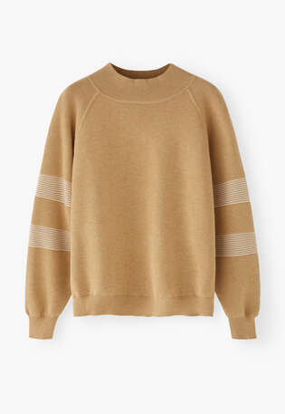 Raglan sweater, Sand, webstill