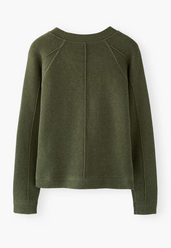 Raglan sweater, Dark forest, completeTheLook