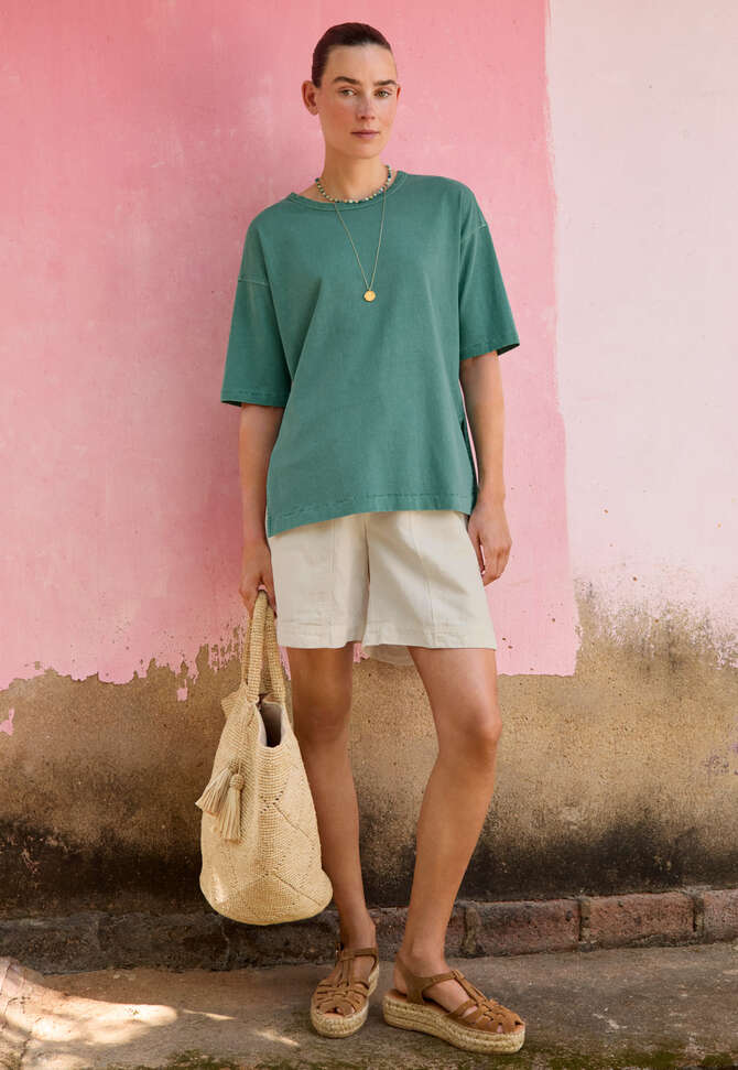 Safari shorts, Ivory, completeTheLook