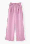 Wide-leg trousers, Light magenta, webstill