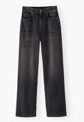 Boyfriend jeans, Black, webstill