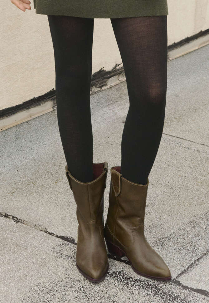 Herringbone tights, Black, completeTheLook