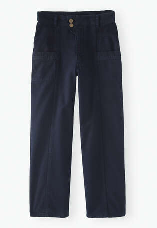 Seamed trousers, Midnight, webstill