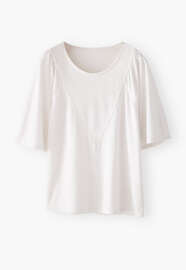 Panelled top, White, webstill