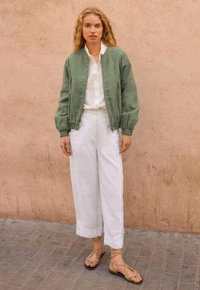 Bomber jacket, Dark sage, completeTheLook