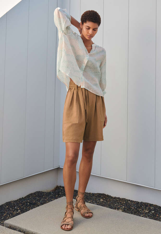 Easy shorts, Soft rust, completeTheLook