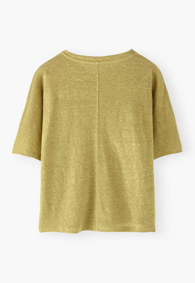 Boxy T-shirt, Yellow lime, completeTheLook