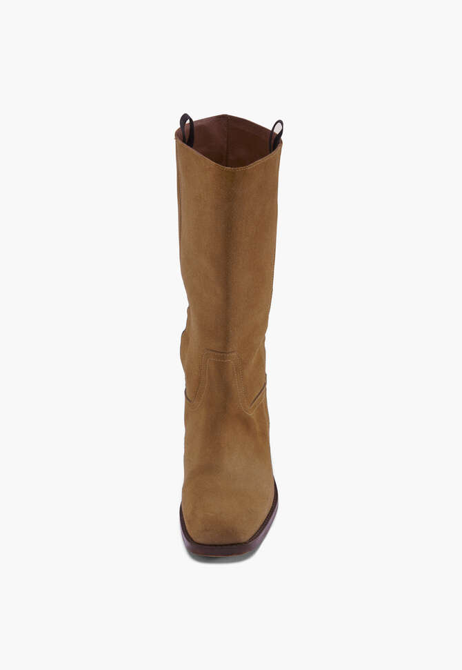 Square-toe boots, Cinnamon, completeTheLook