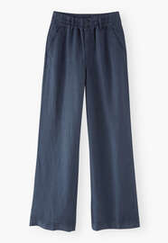 Wide-leg trousers, Indigo blue, webstill