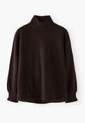 High-neck sweatshirt, Coffee, webstill
