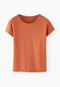 Jersey T-shirt, Flame orange, webstill