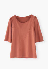 Panelled top, Soft coral, webstill