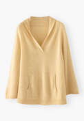 Wide-sleeve sweater, Lemon, webstill