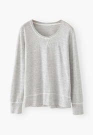 Striped top, White, webstill