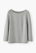 Boxy sweater, Powder blue, webstill