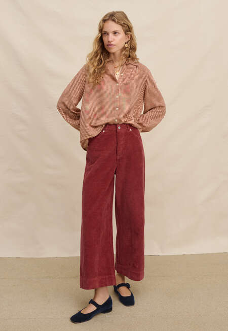 Checked shirt, Chilli ecru, completeTheLook