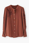 Embroidered shirt, Soft chilli, webstill