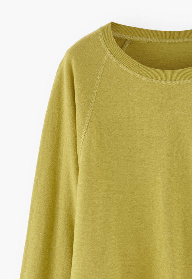 Raglan top, Yellow lime, completeTheLook
