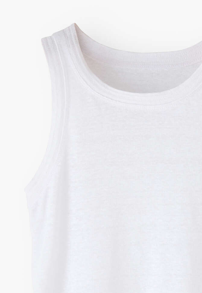 Jersey vest, White, completeTheLook