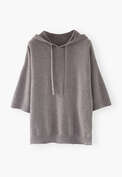 Short-sleeve hoodie, Graphite, webstill