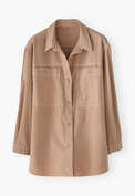 Utility shirt, Soft almond, webstill