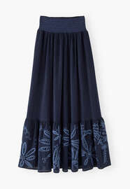 Cutwork skirt, Ink, webstill