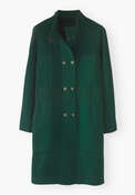 Utility shift-dress, Bottle green, webstill