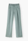 Wide-leg trousers, Dusty blue, webstill
