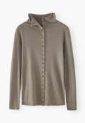 Button-through top, Mushroom marl, webstill