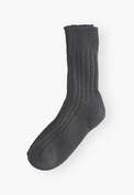 Wool blend socks, Charcoal, webstill
