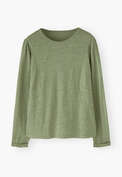 Long-sleeve top, Sage green, webstill