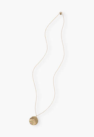 Rainbow necklace, Gold, webstill