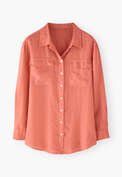 Relaxed shirt, Coral, webstill