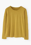 Drop-shoulder top, Yellow lime, webstill