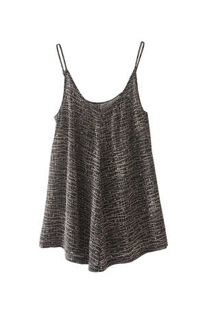 Printed camisole, Black, webstill