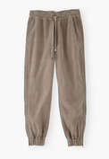 Cord jogger, Brown mink, webstill