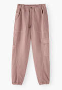 Cargo trousers, Dusty pink, webstill