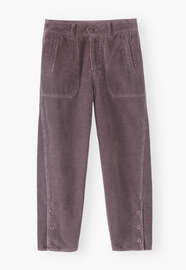 Relaxed carrot-fit cords, Grape, webstill