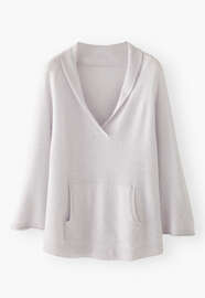 Wide-sleeve sweater, Soft lilac, webstill