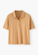 Collared top, Sand, webstill