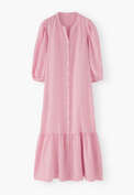 Tiered dress, Pink rose, webstill