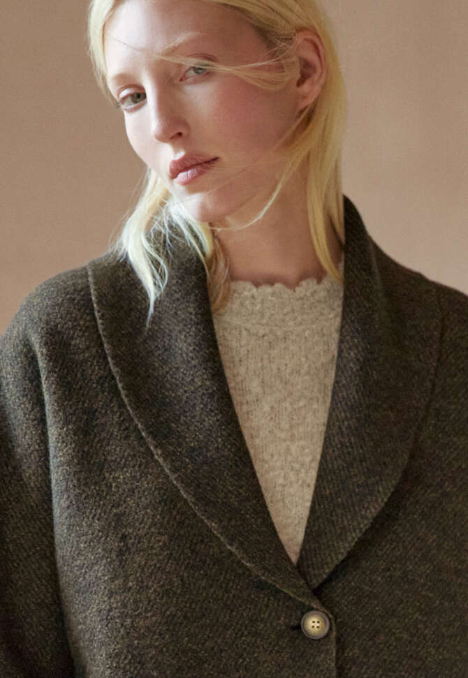 Coatigan, Khaki black, completeTheLook