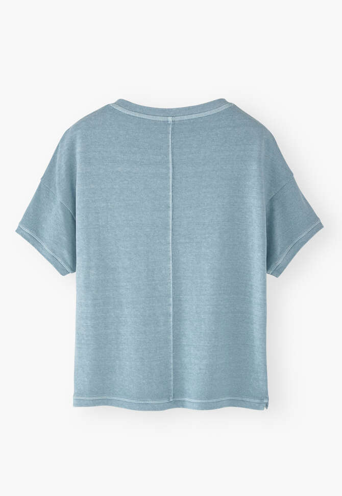 V-neck T-shirt, Chambray, completeTheLook