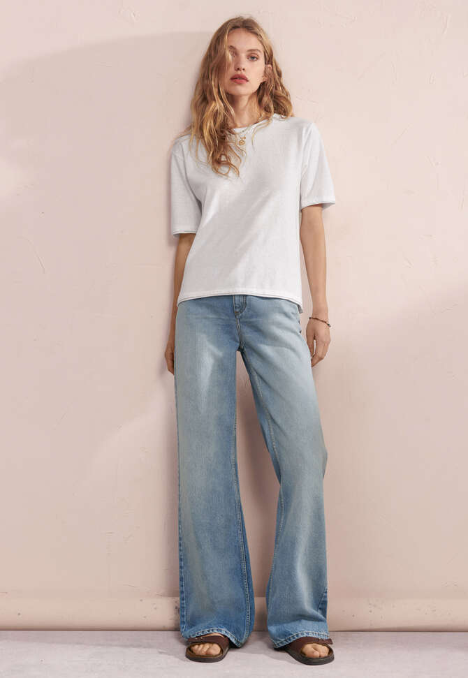 Boxy T-shirt, White, completeTheLook