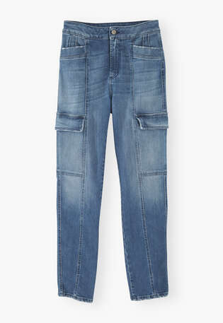 Slim-leg jeans, Authentic wash, webstill