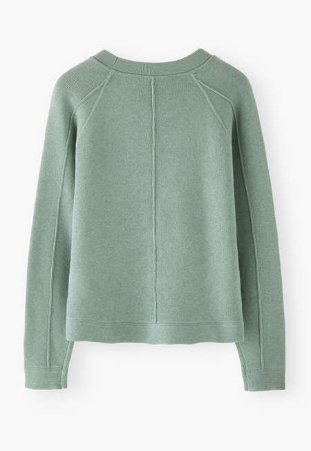 Raglan sweater, Ocean, completeTheLook