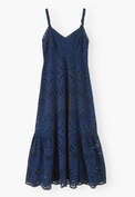 Broderie anglaise dress, Ink, webstill